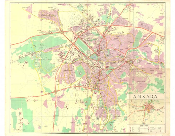 Ankara yerleşim planı